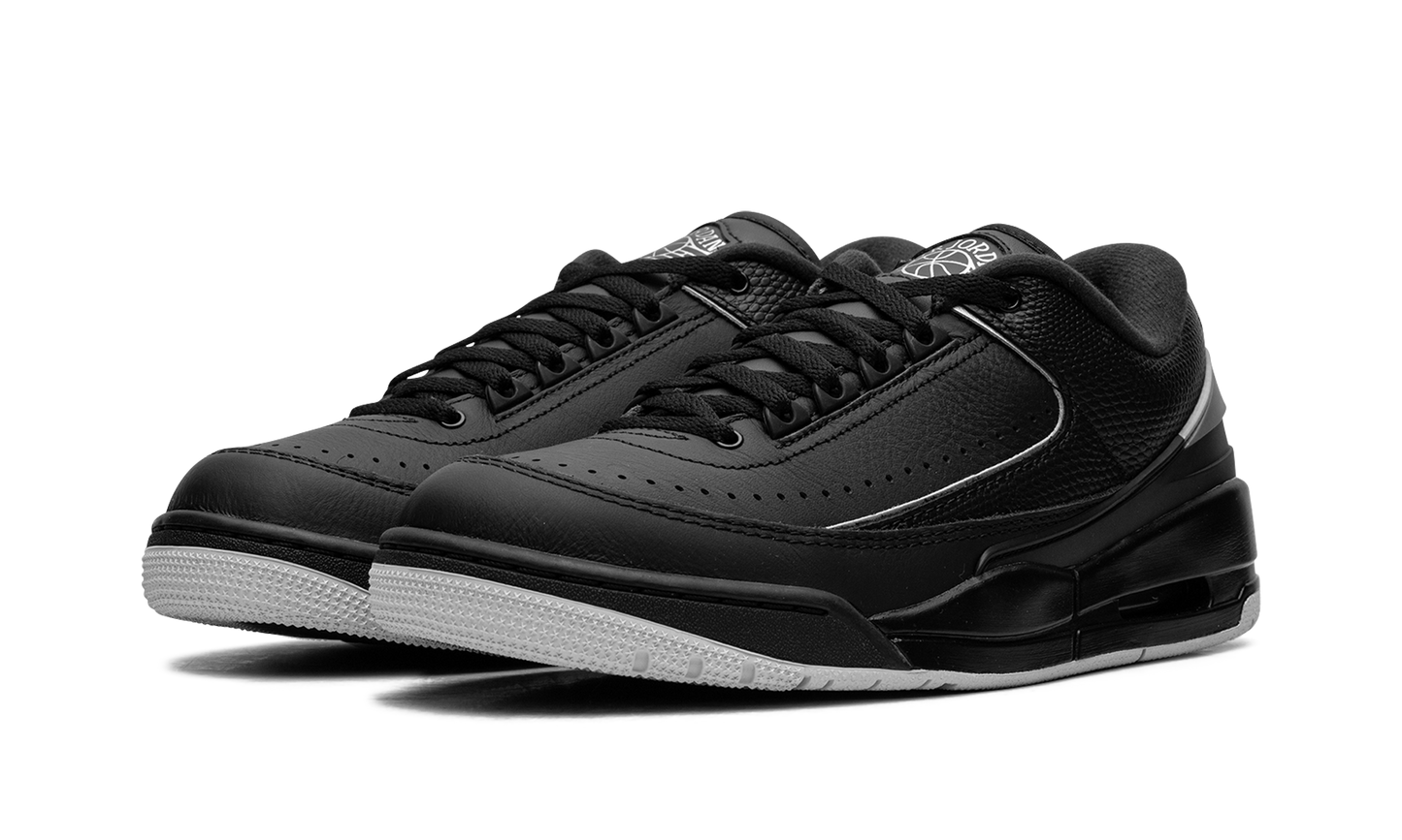 Jordan 2/3 "Black Metallic Silver"