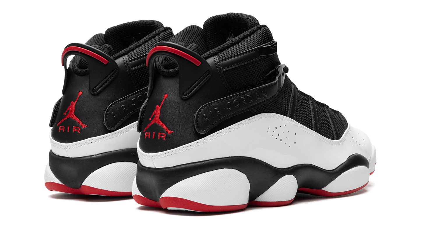 Air Jordan 6 Rings "Wht/Blk/Red"