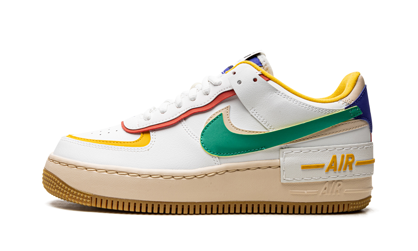 AIR FORCE 1 LO SHADO MNS WMNS "Summit White Neptune Green"