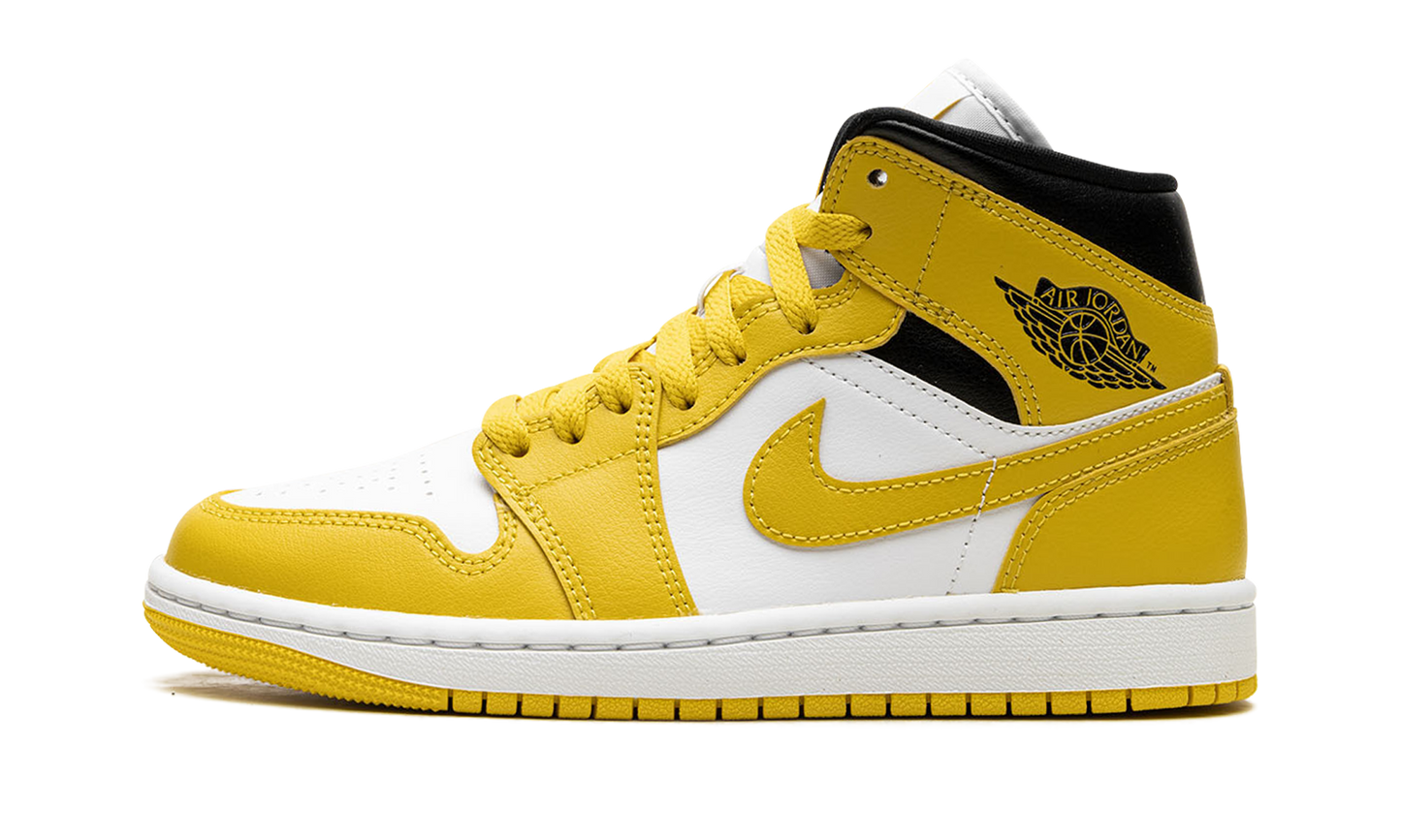 Air Jordan 1 Mid WMNS "VIVID SULFUR"