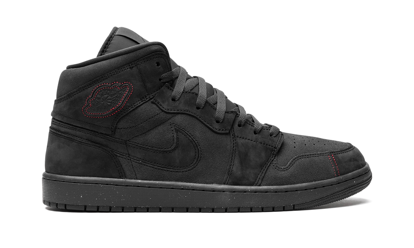Air Jordan 1 Mid SE Craft "Dark Smoke Red"