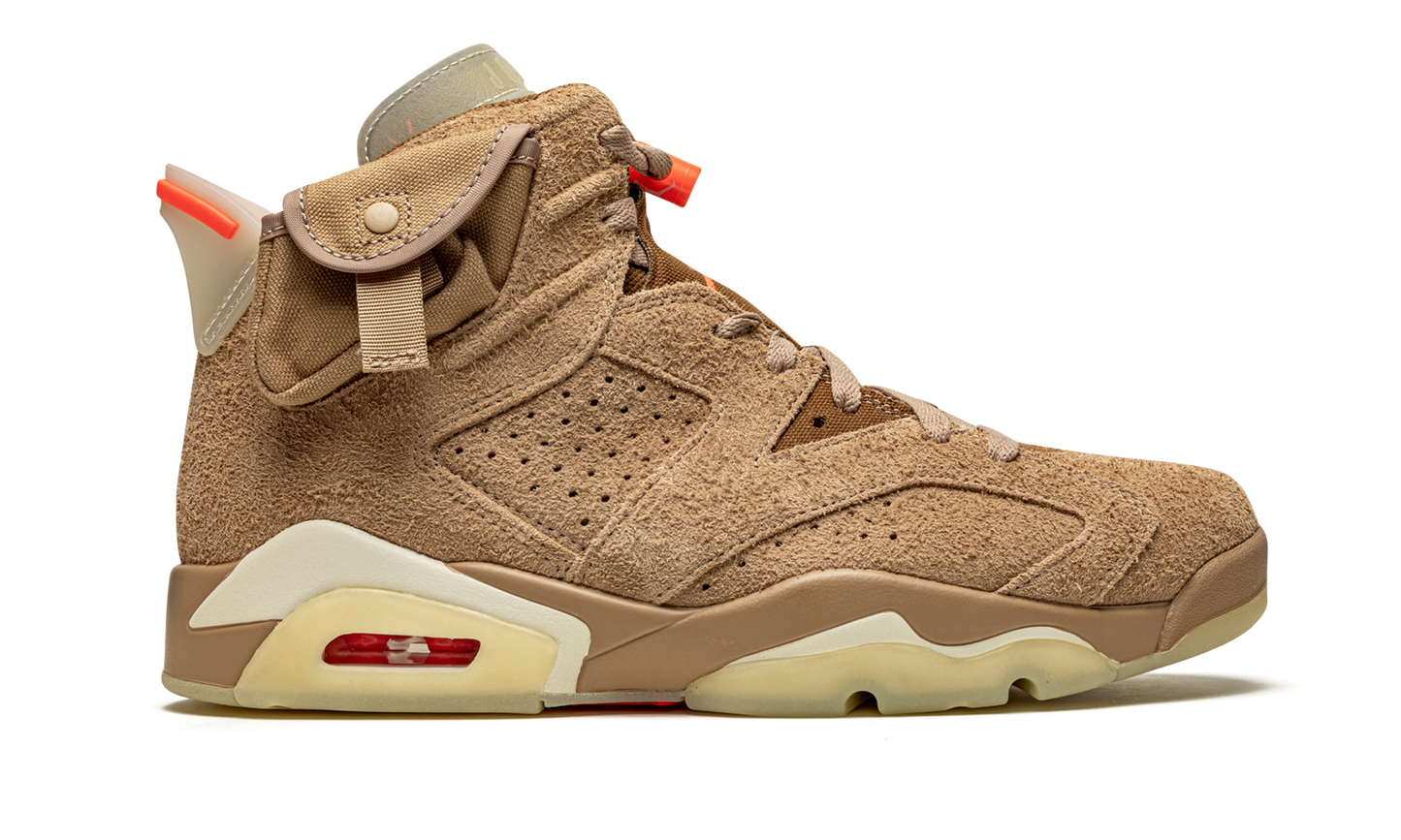 Air Jordan 6 Retro "Travis Scott - British Khaki"