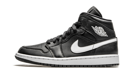 AIR JORDAN 1 MID WMNS "Black / White"