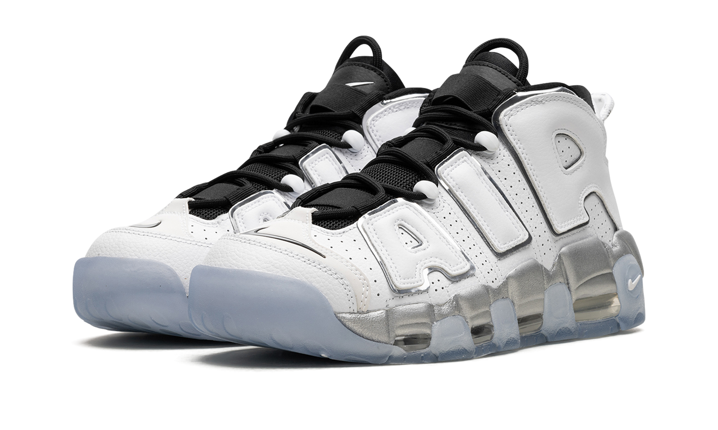 AIR MORE UPTEMPO WMNS "White Metallic"