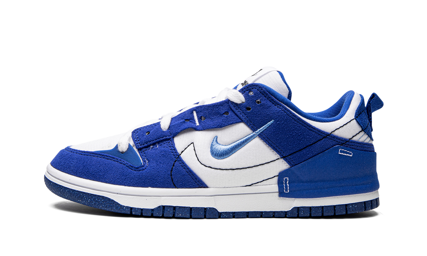 DUNK LO DISRUPT 2 MNS WMNS "White University Blue"