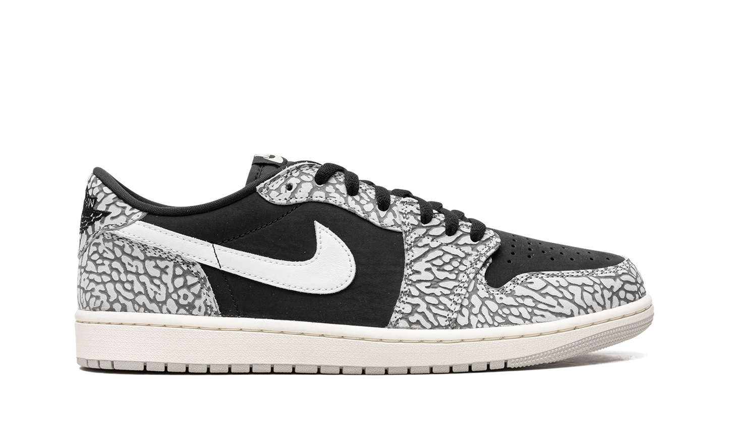 Air Jordan 1 Low "Black Elephant"