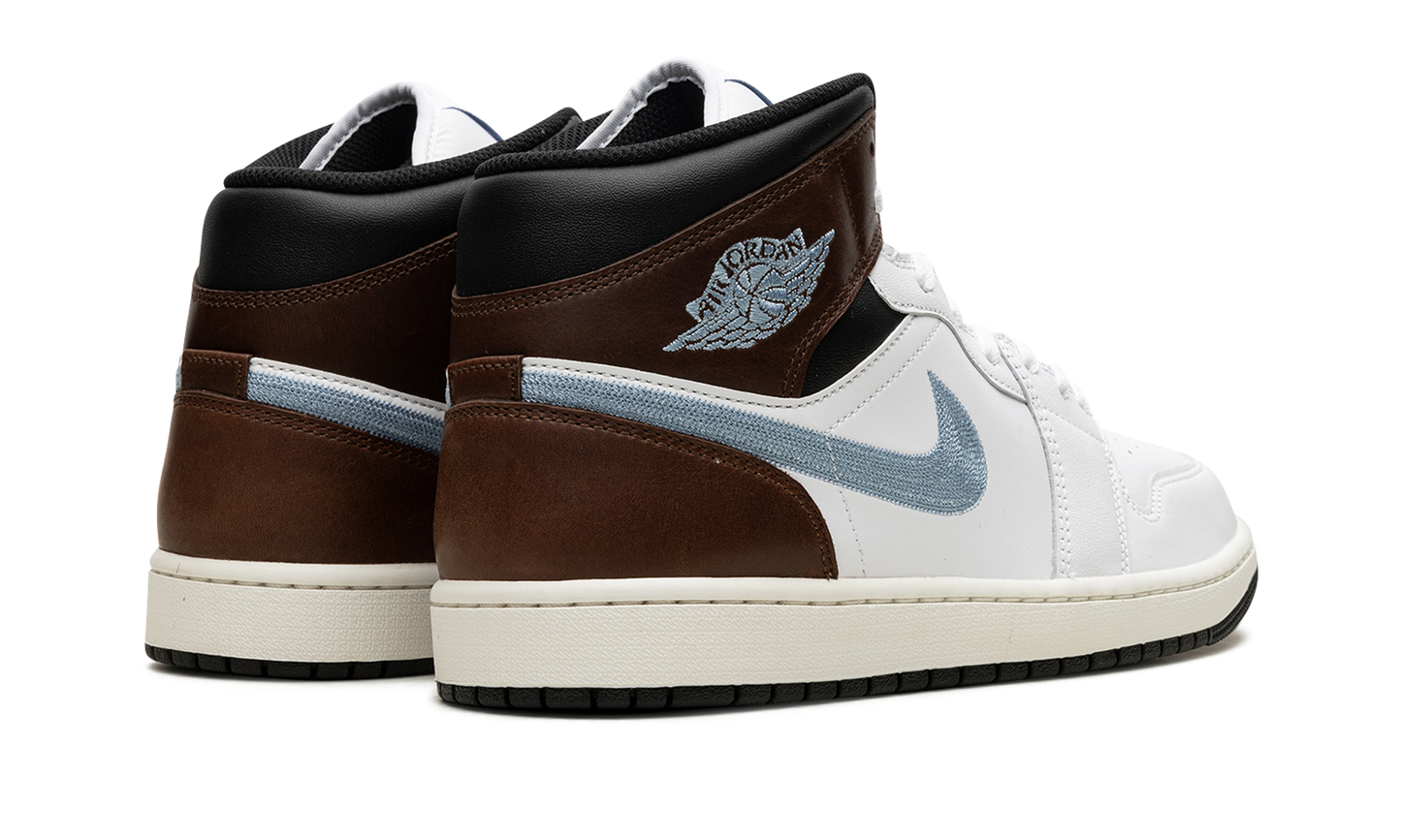 Jordan 1 Mid SE "Brown Blue Grey"