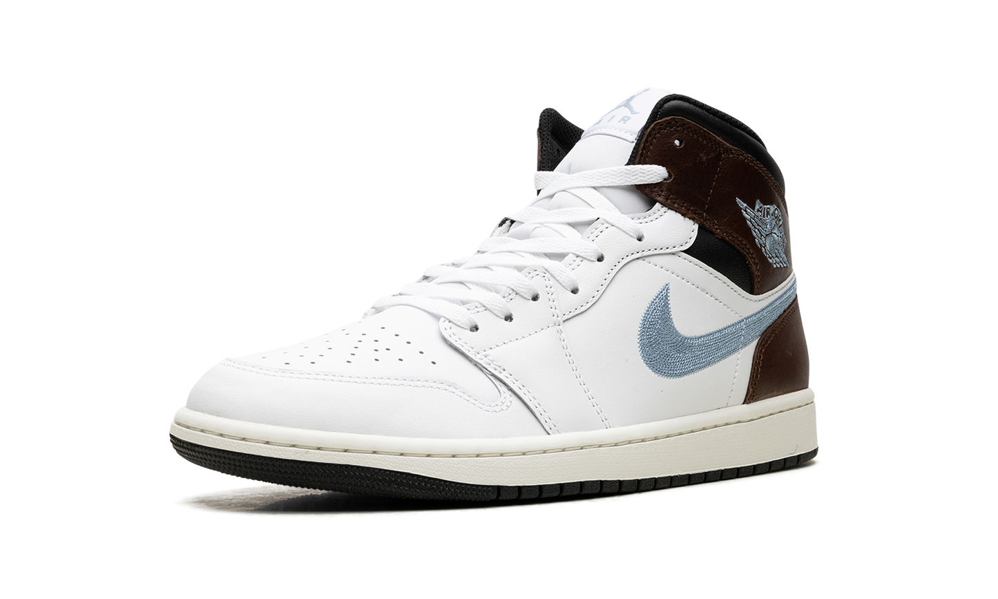 Jordan 1 Mid SE "Brown Blue Grey"
