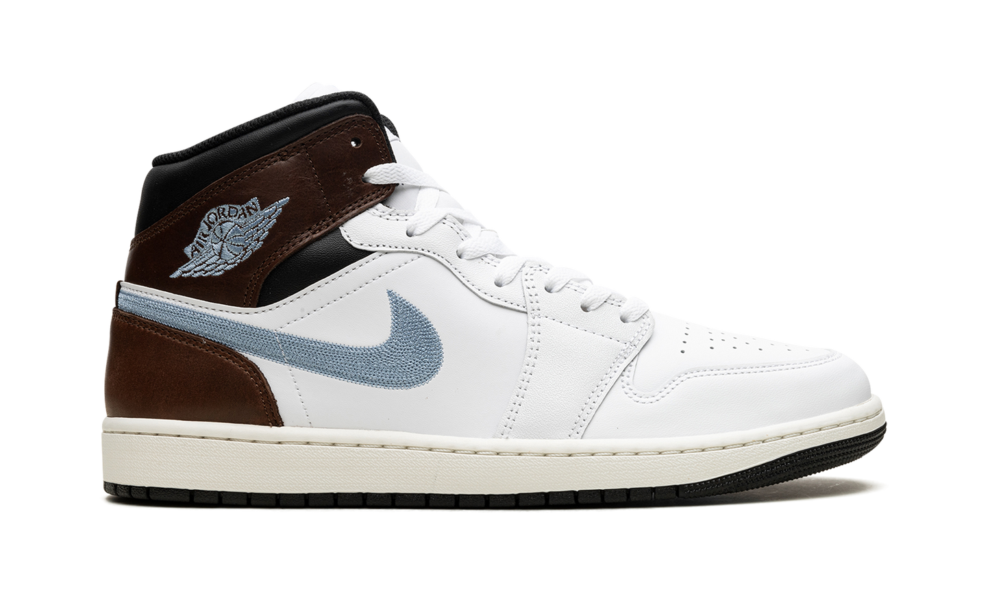 Jordan 1 Mid SE "Brown Blue Grey"