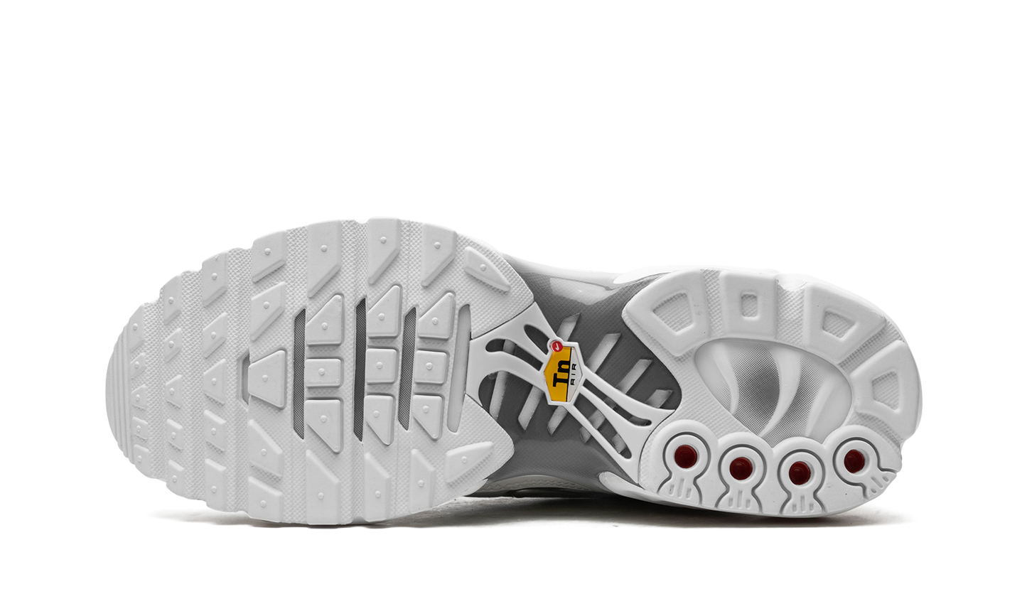 AIR MAX PLUS WMNS "White / Metallic Silver"