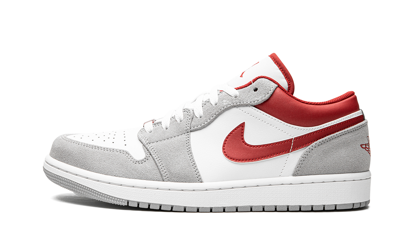 Air Jordan 1 Low SE "White / Grey / Red"