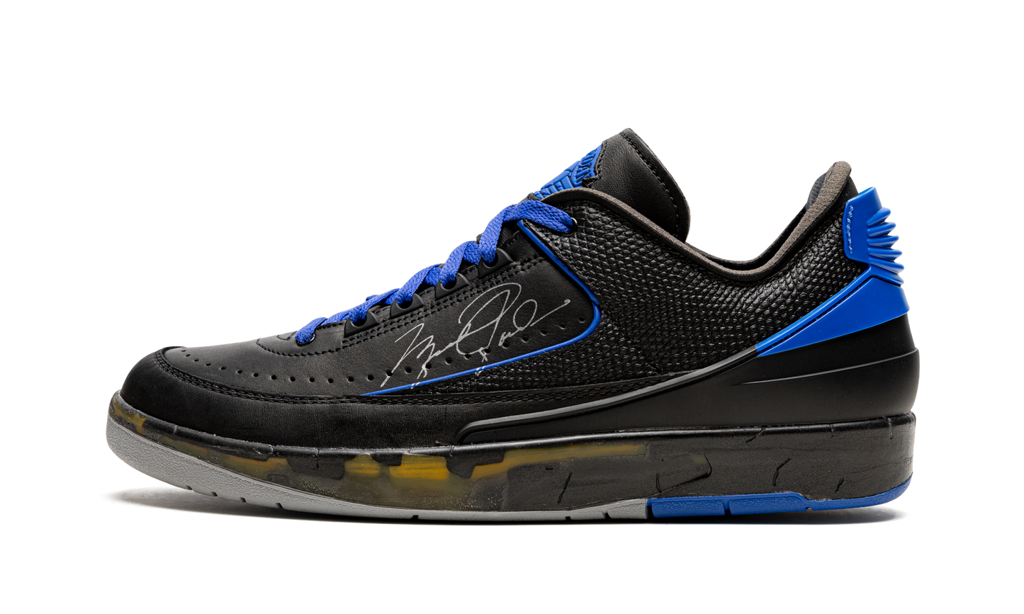 Air Jordan 2 Low OG SP "Off-White - Black/Blue"