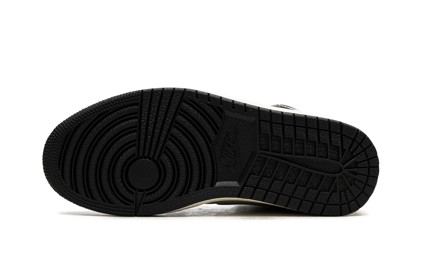 AIR JORDAN 1 MID SE WMNS "Black Chrome"