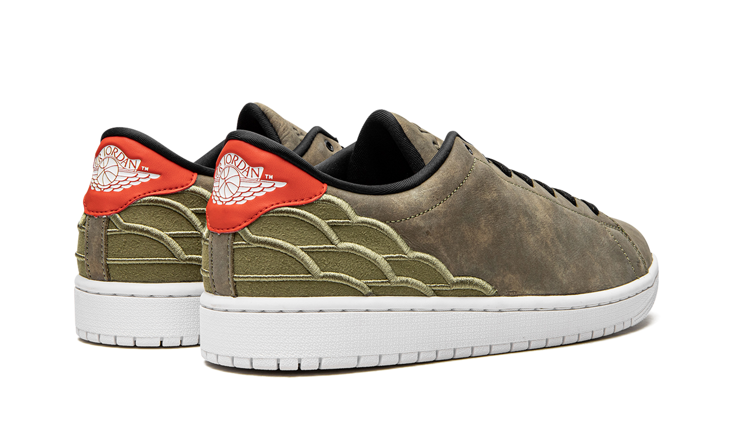 Air Jordan 1 Centre Court "Oil Green"