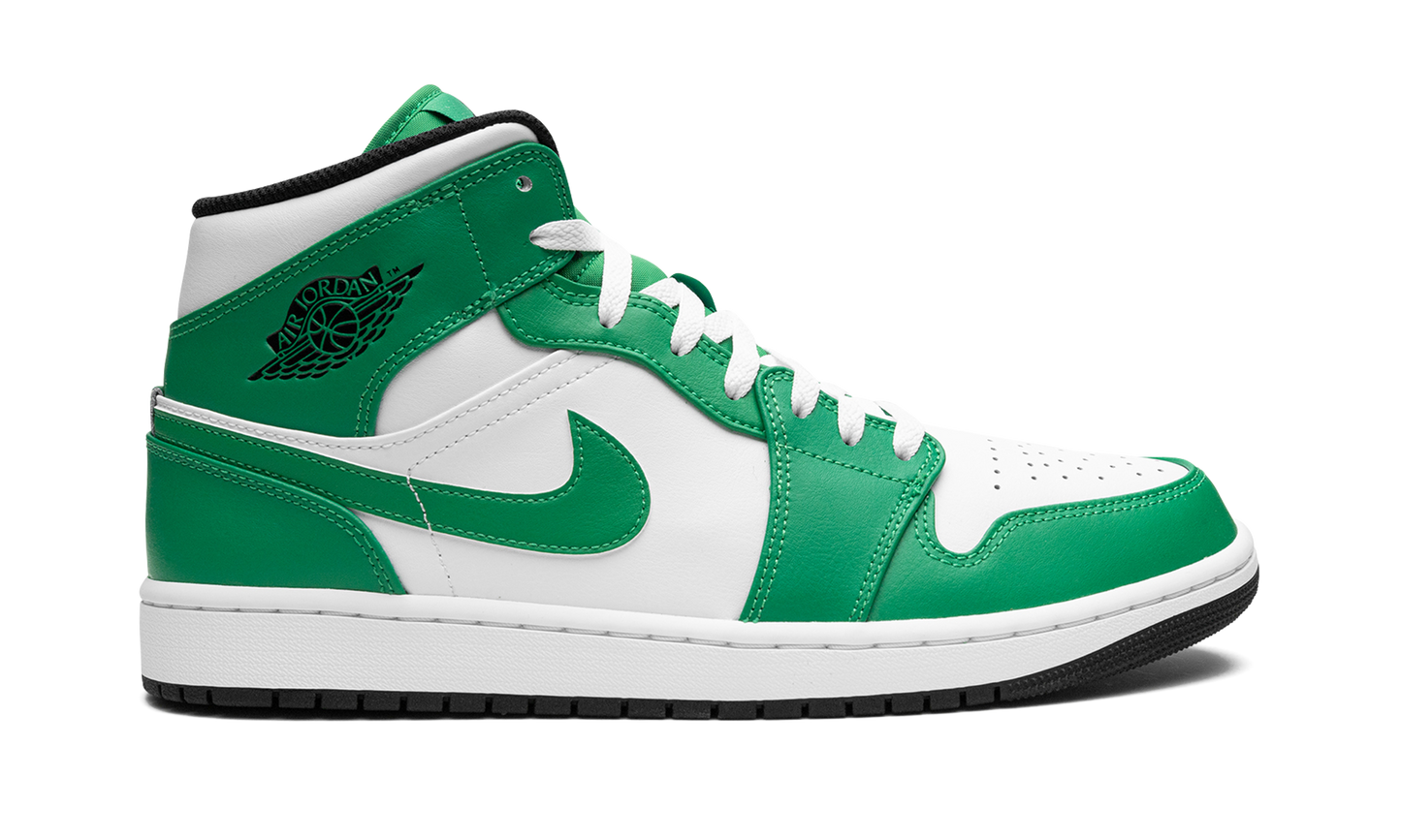 Air Jordan 1 Mid "Lucky Green"