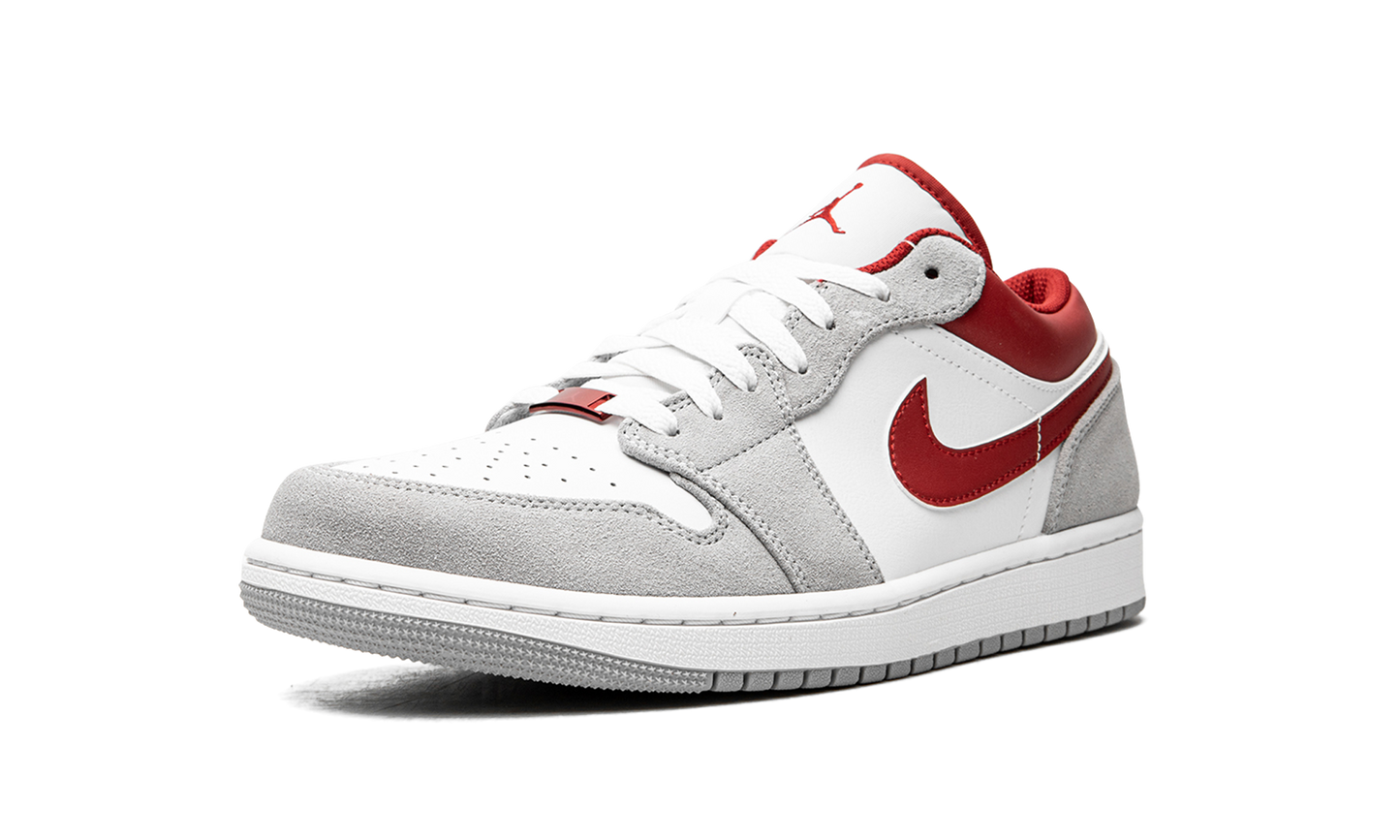 Air Jordan 1 Low SE "White / Grey / Red"