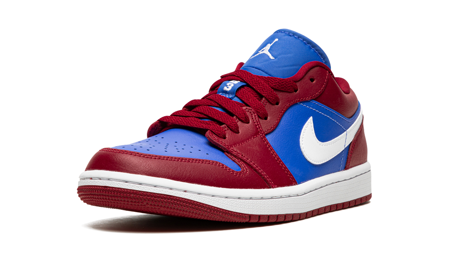 AIR JORDAN 1 LO WMNS "Pomegranate / Medium Blue"