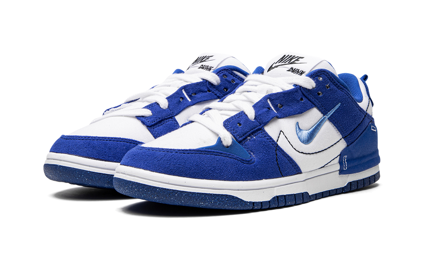 DUNK LO DISRUPT 2 MNS WMNS "White University Blue"