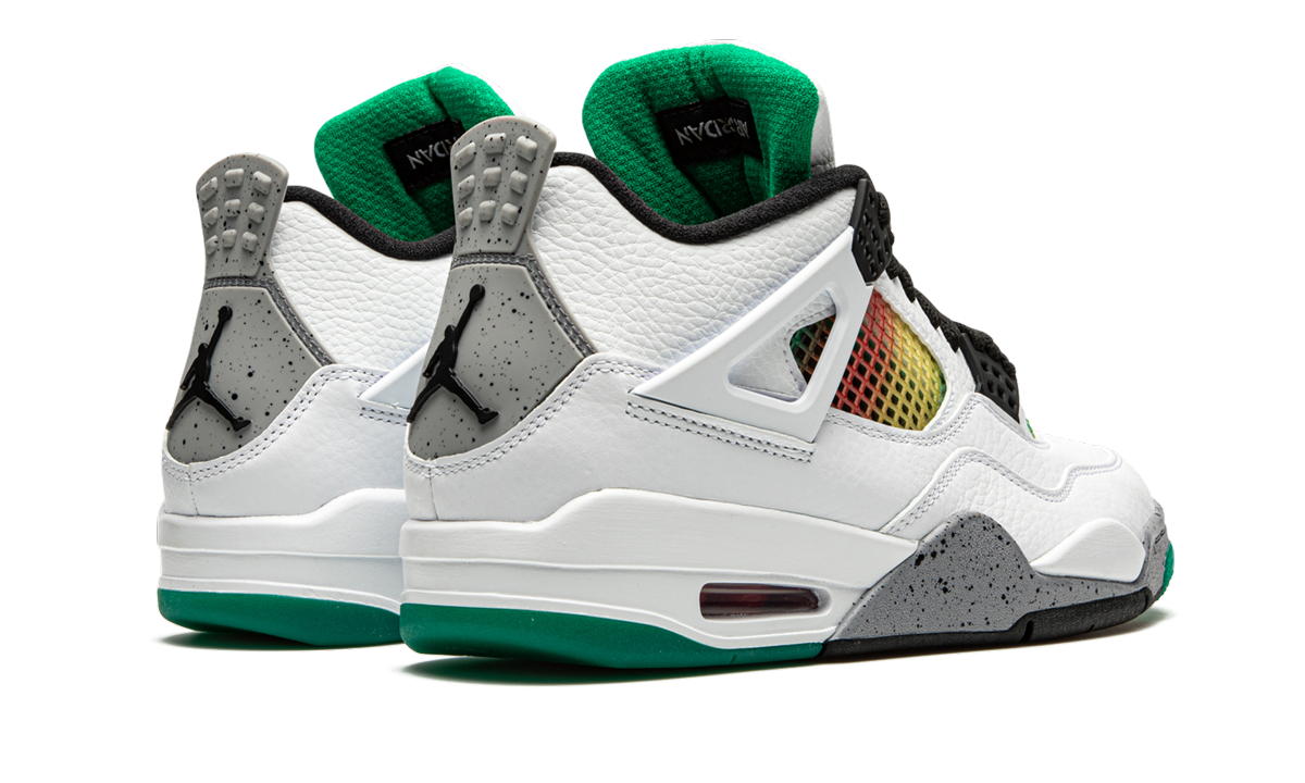 Air Jordan 4 Retro WMNS "Rasta - Lucid Green"