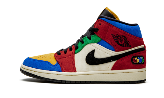 Air Jordan 1 Mid "Blue The Great - Fearless"