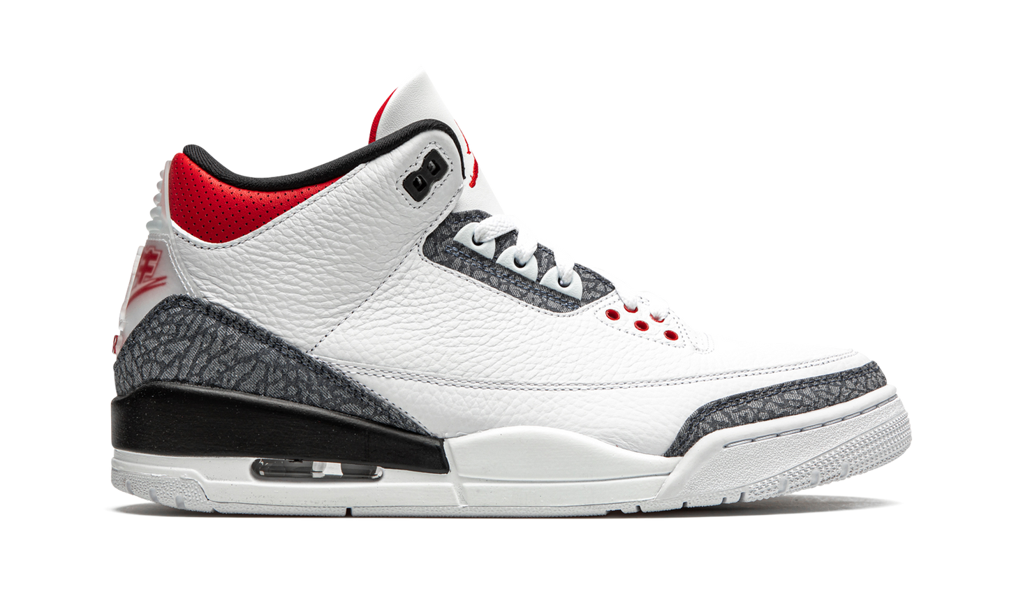 Air Jordan 3 Retro SE-T Denim "Japan Exclusive - Fire Red"