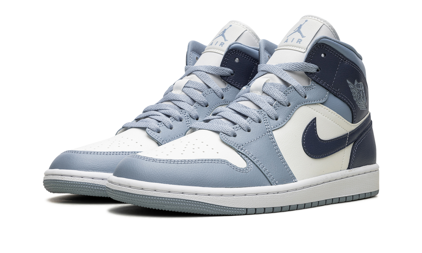AIR JORDAN 1 MID WMNS "Two-Tone Blue"