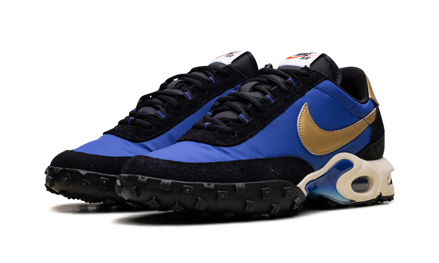 Air Max Waffle Racer "Hyper Blue / Metallic Gold"