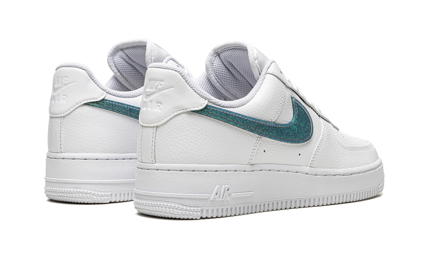 AIR FORCE 1 '07 ESS WMNS "Glitter Swoosh - Celery"