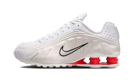 Shox R4 WMNS "White Picante Red"