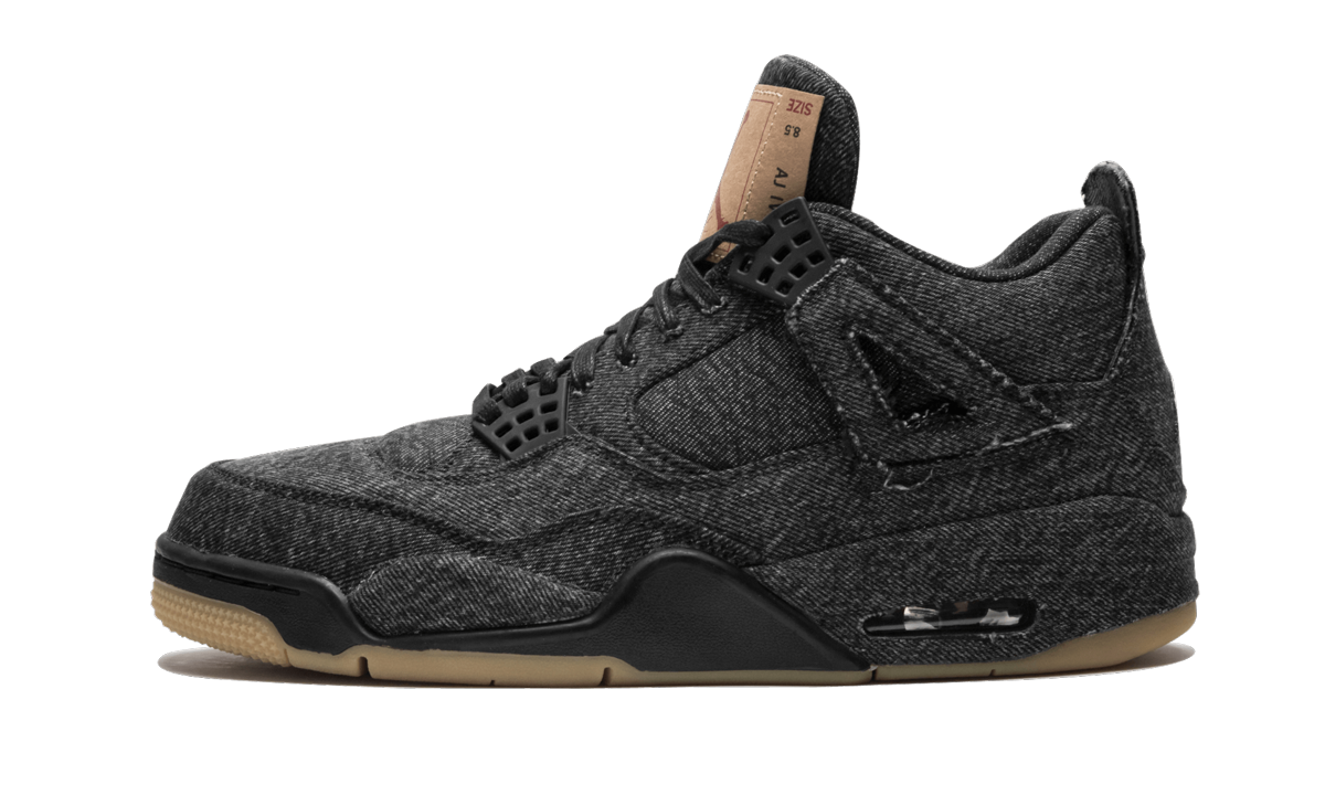 Air Jordan 4 Retro Levis NRG "Black Levis"