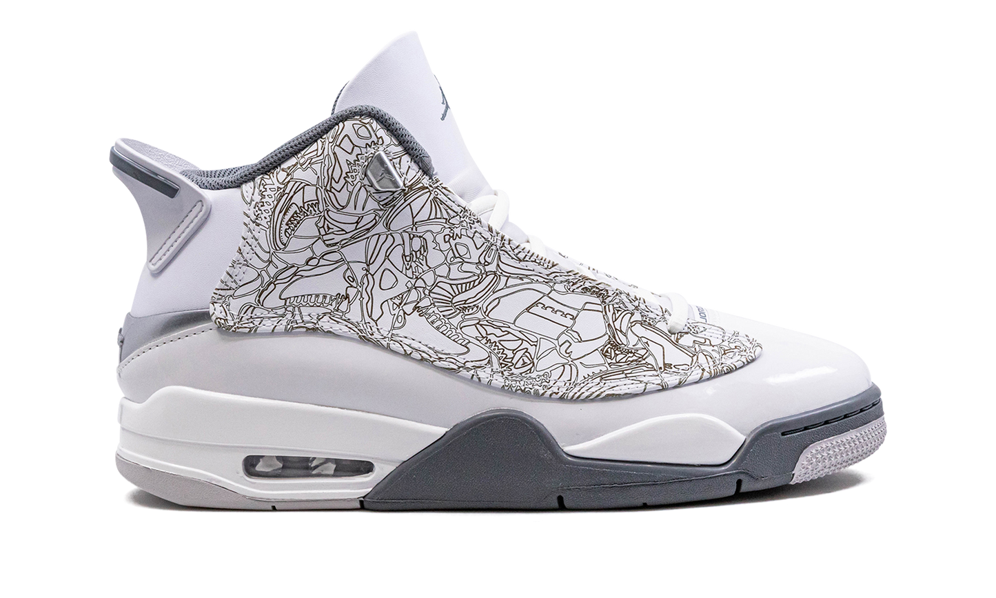 AIR JORDAN DUB ZERO "White / Cool Grey"