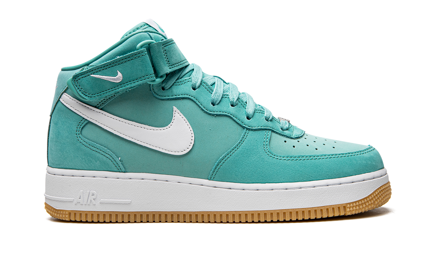 Air Force 1 Mid "Washed Teal"