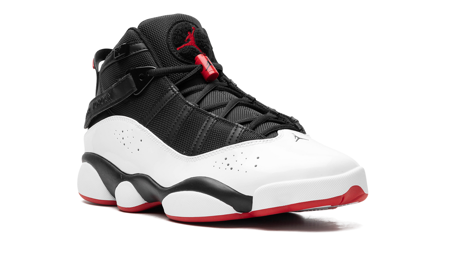 Air Jordan 6 Rings "Wht/Blk/Red"
