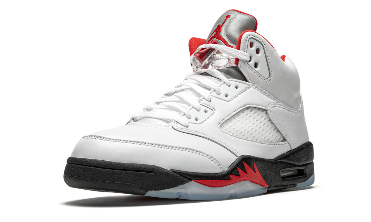 Air Jordan 5 Retro "Fire Red Silver Tongue 2020"