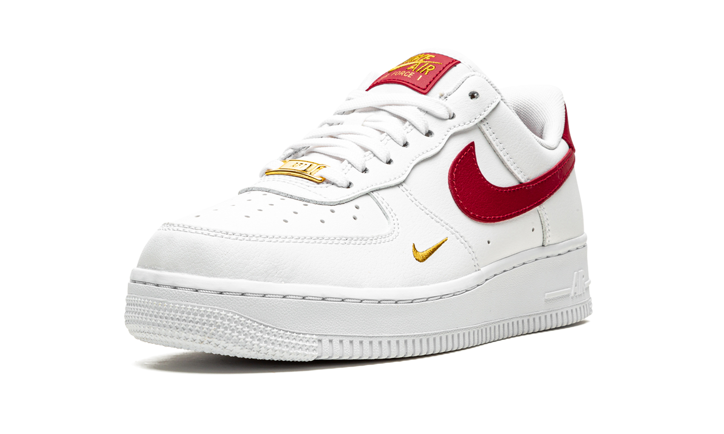 AIR FORCE 1 LO ESSENTIAL MNS WMNS "White / Gym Red"