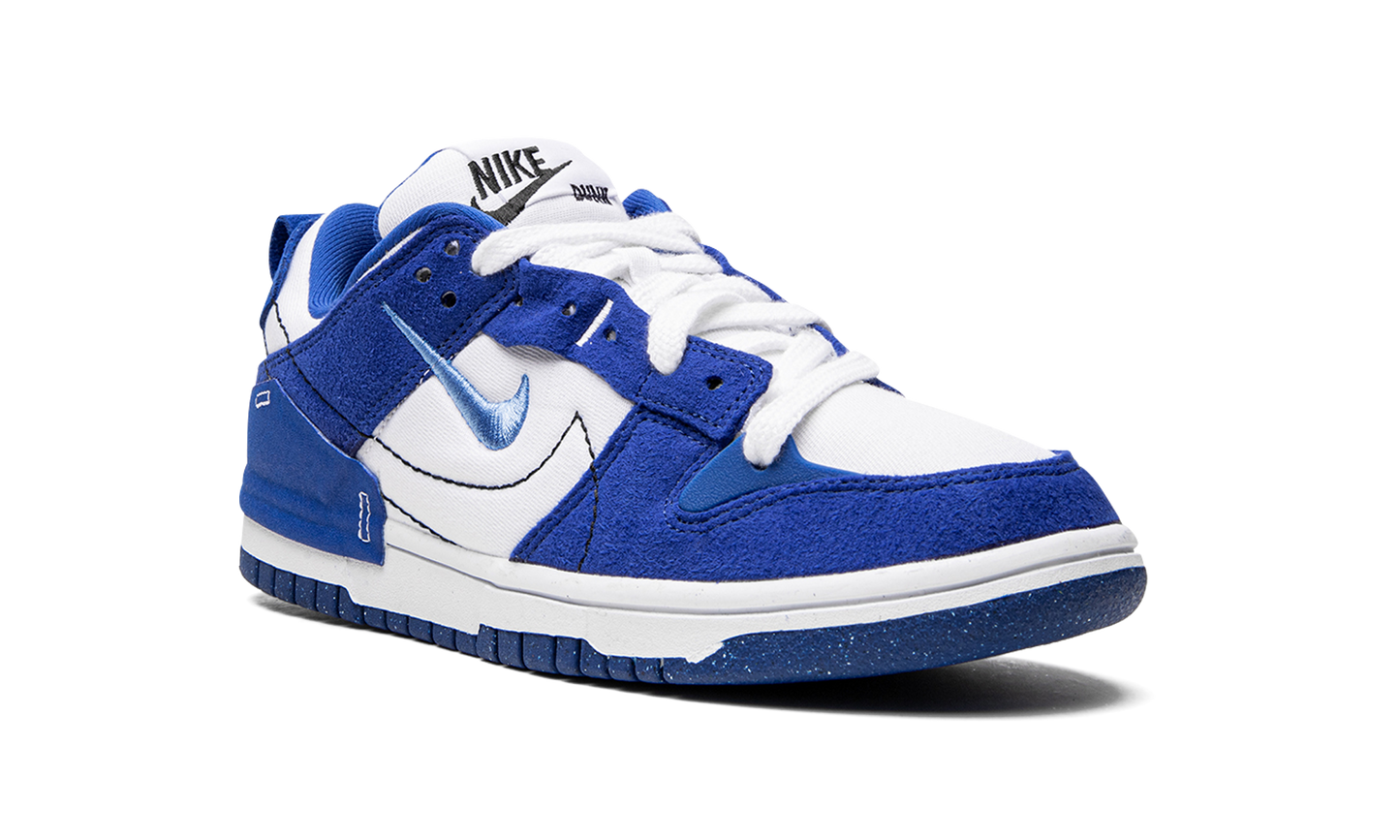 DUNK LO DISRUPT 2 MNS WMNS "White University Blue"