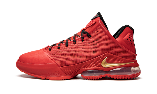 LeBron 19 Low "Light Crimson"