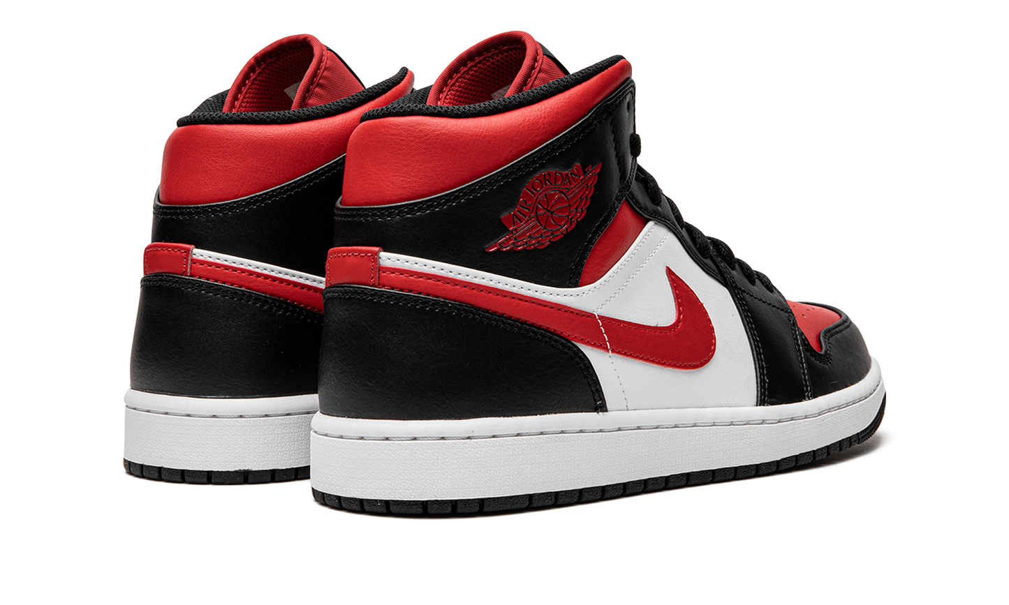 Air Jordan 1 Mid "Bred Toe"