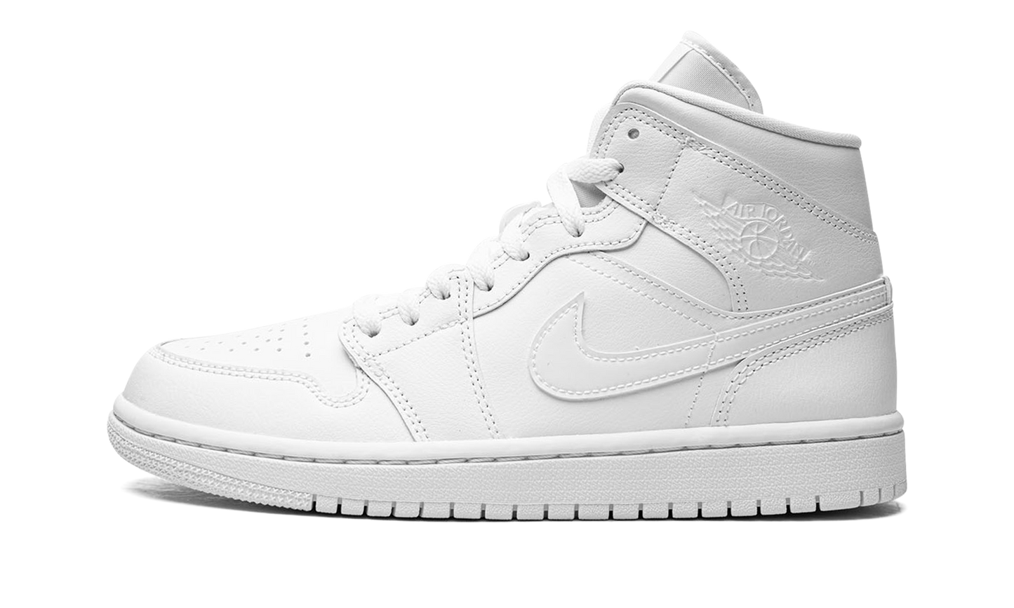 AIR JORDAN 1 MID WMNS "Triple White 2022"