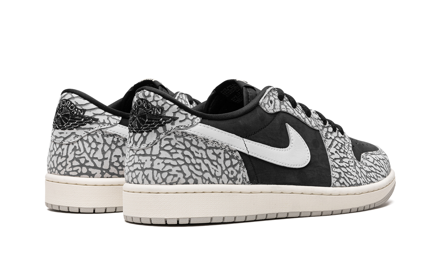 Air Jordan 1 Low "Black Elephant"