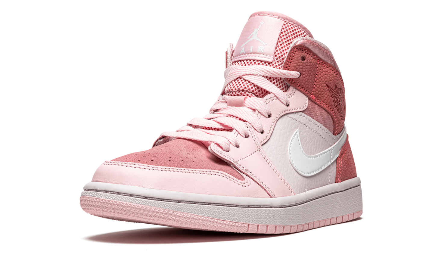 Air Jordan 1 Mid WMNS "Digital Pink"