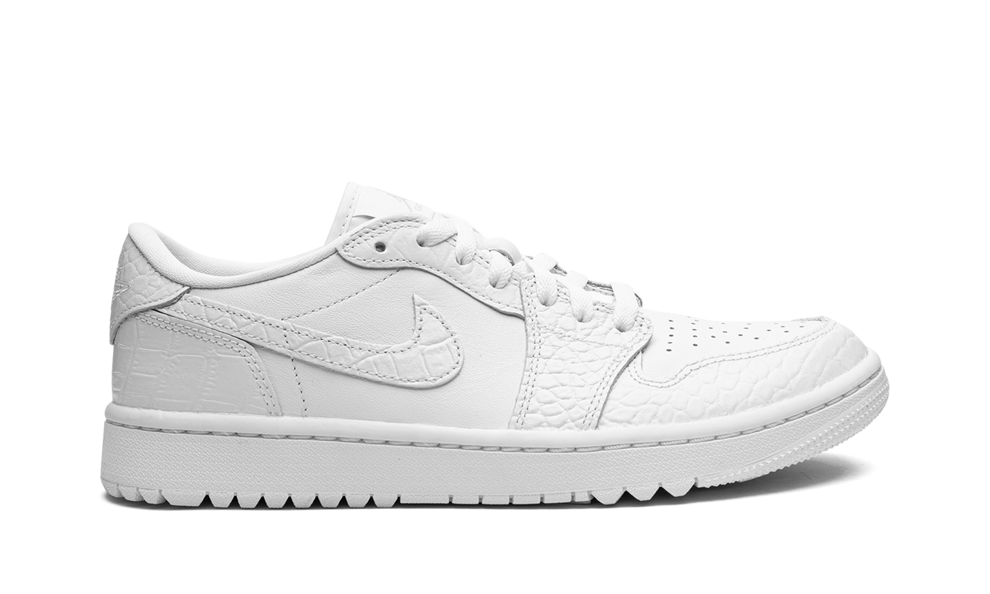 Air Jordan 1 Retro Low Golf "White Croc"