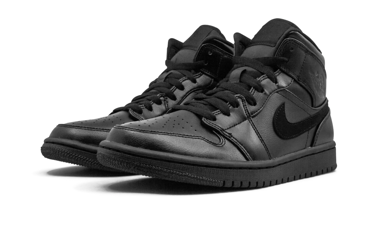Air Jordan 1 Mid "Triple black"