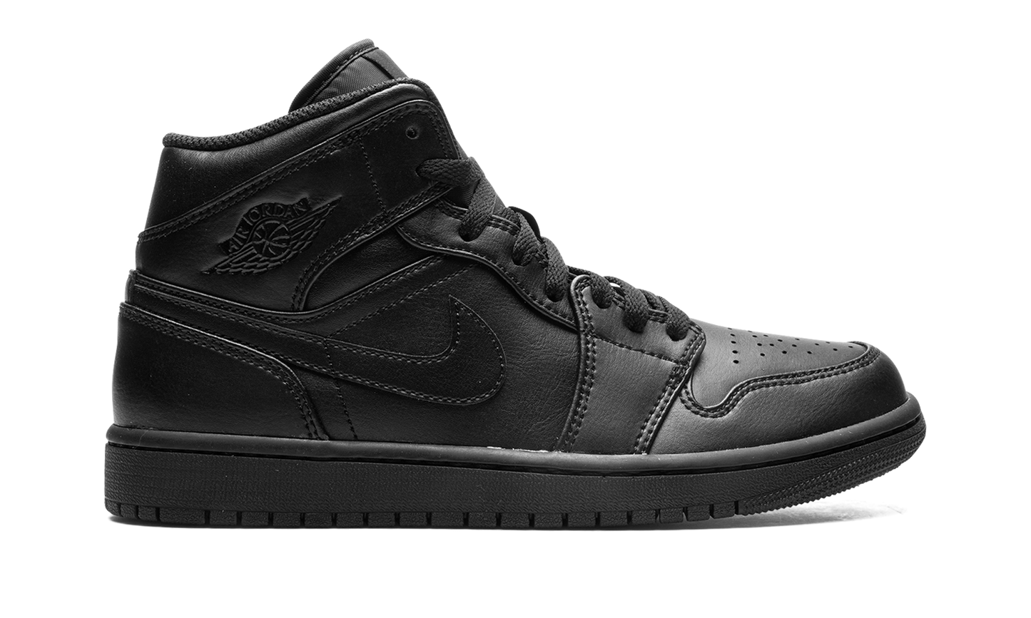 Air Jordan 1 Mid "Triple Black"