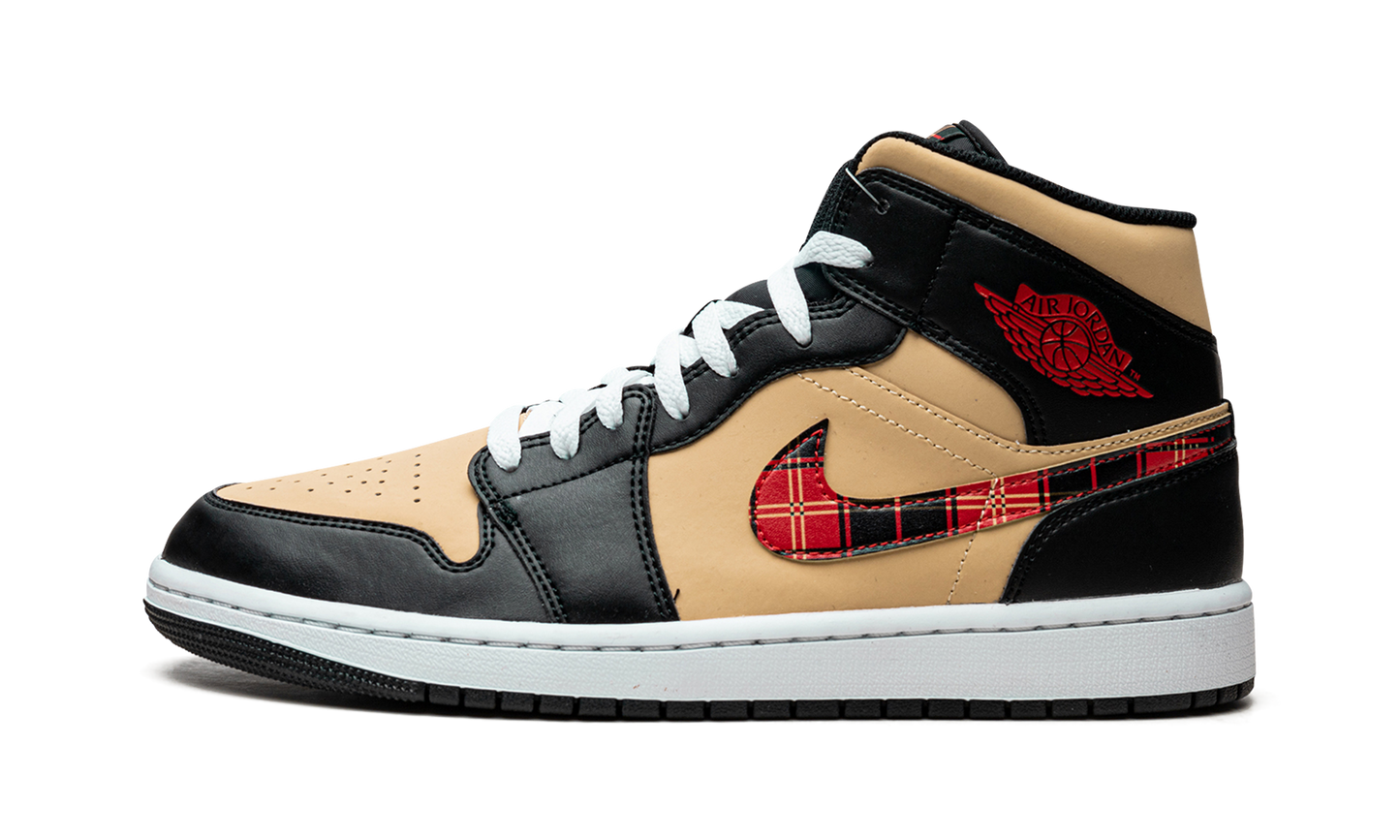 Air Jordan 1 Mid SE "Tartan Swoosh"