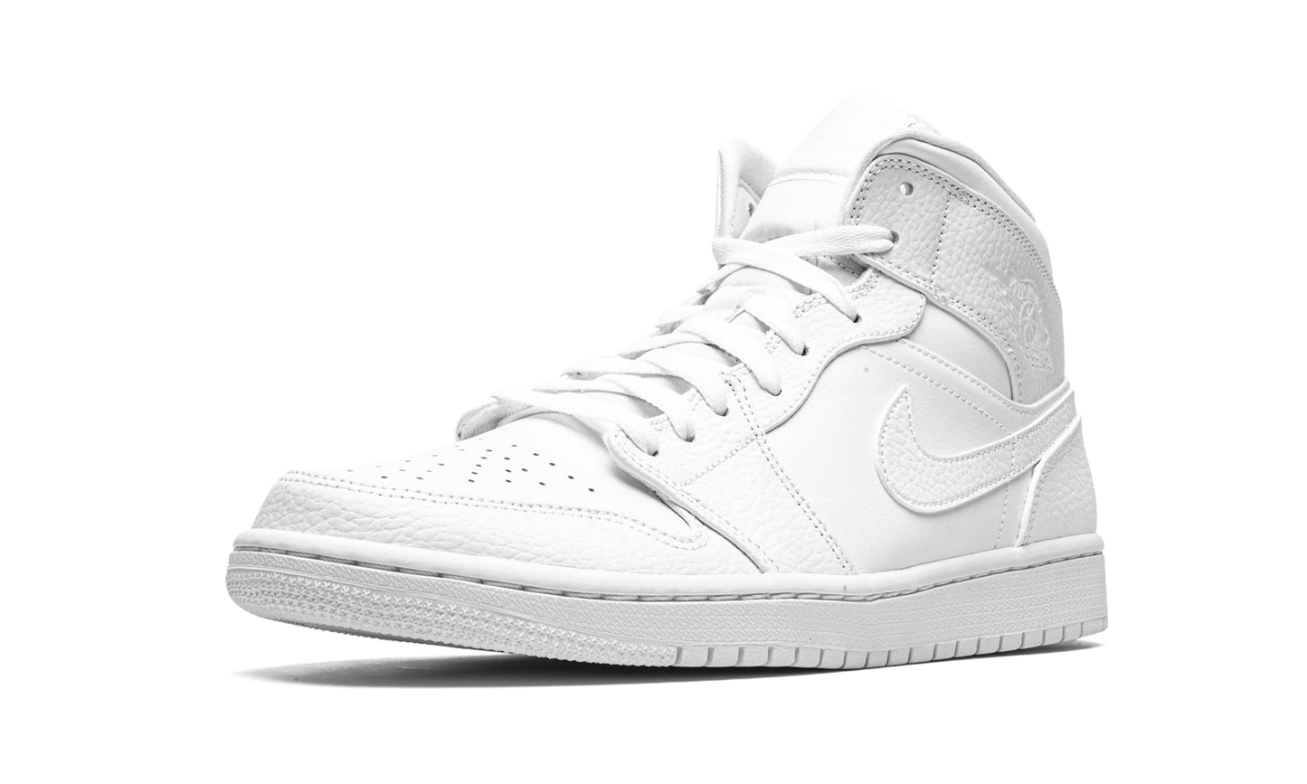Air Jordan 1 Mid "Triple White"