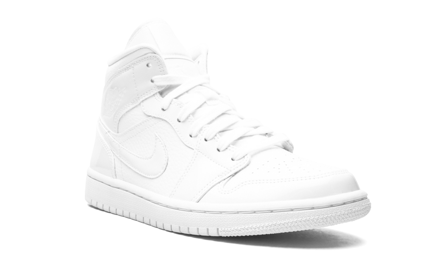 AIR JORDAN 1 MID WMNS "Triple White"