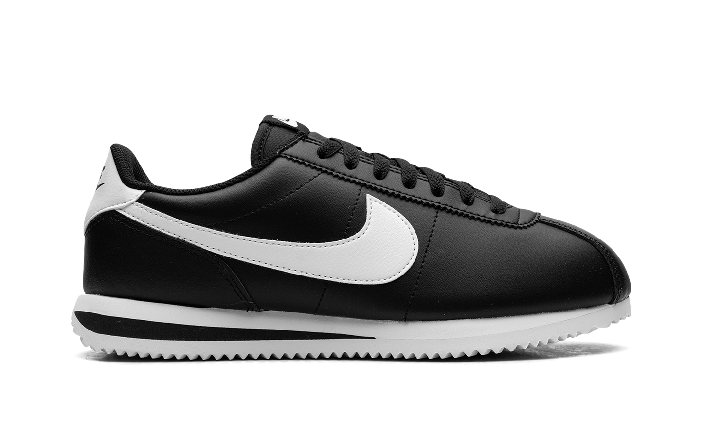 Cortez Leather WMNS "Black White"