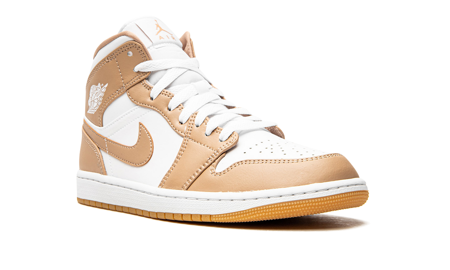 Air Jordan 1 Mid "Tan / Gum"