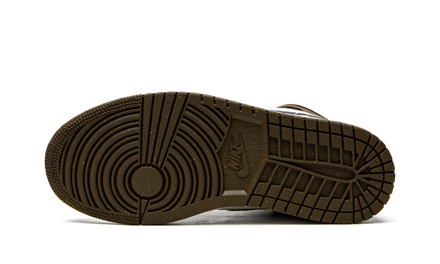 AIR JORDAN 1 MID SE WMNS "Olive Toe"